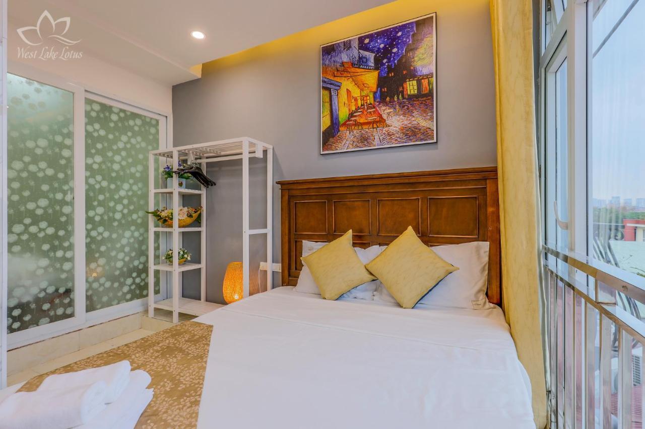 The Lakeview - West Lake Lotus Apartments Hanoï Extérieur photo