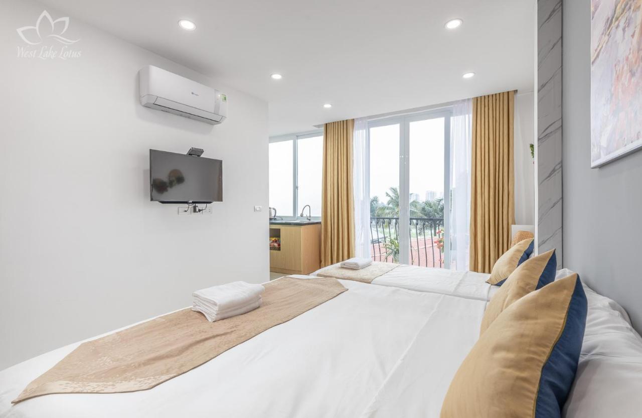 The Lakeview - West Lake Lotus Apartments Hanoï Extérieur photo