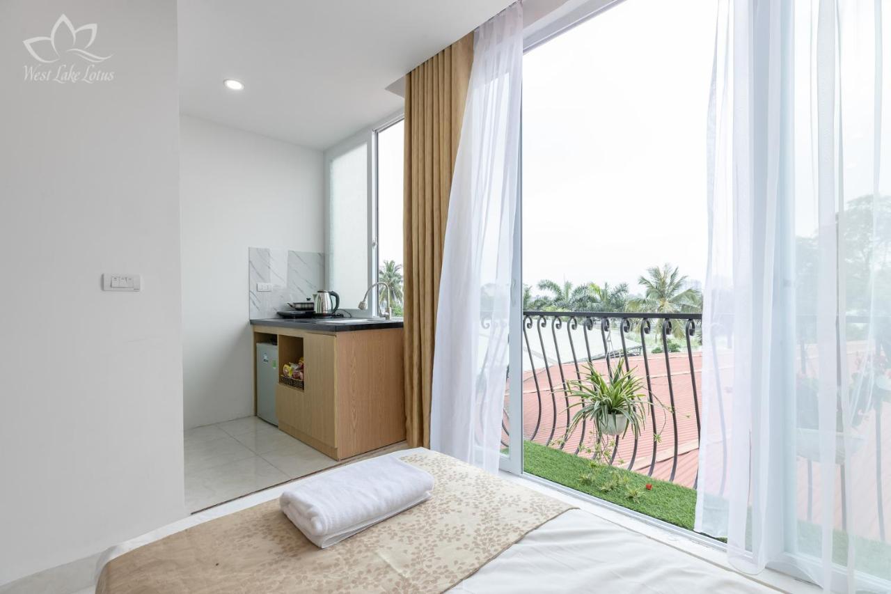 The Lakeview - West Lake Lotus Apartments Hanoï Extérieur photo