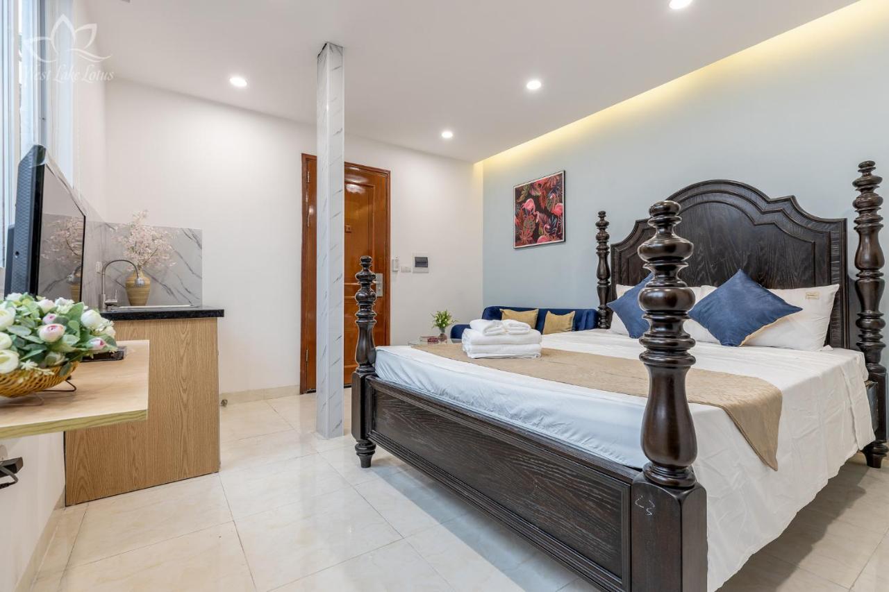The Lakeview - West Lake Lotus Apartments Hanoï Extérieur photo
