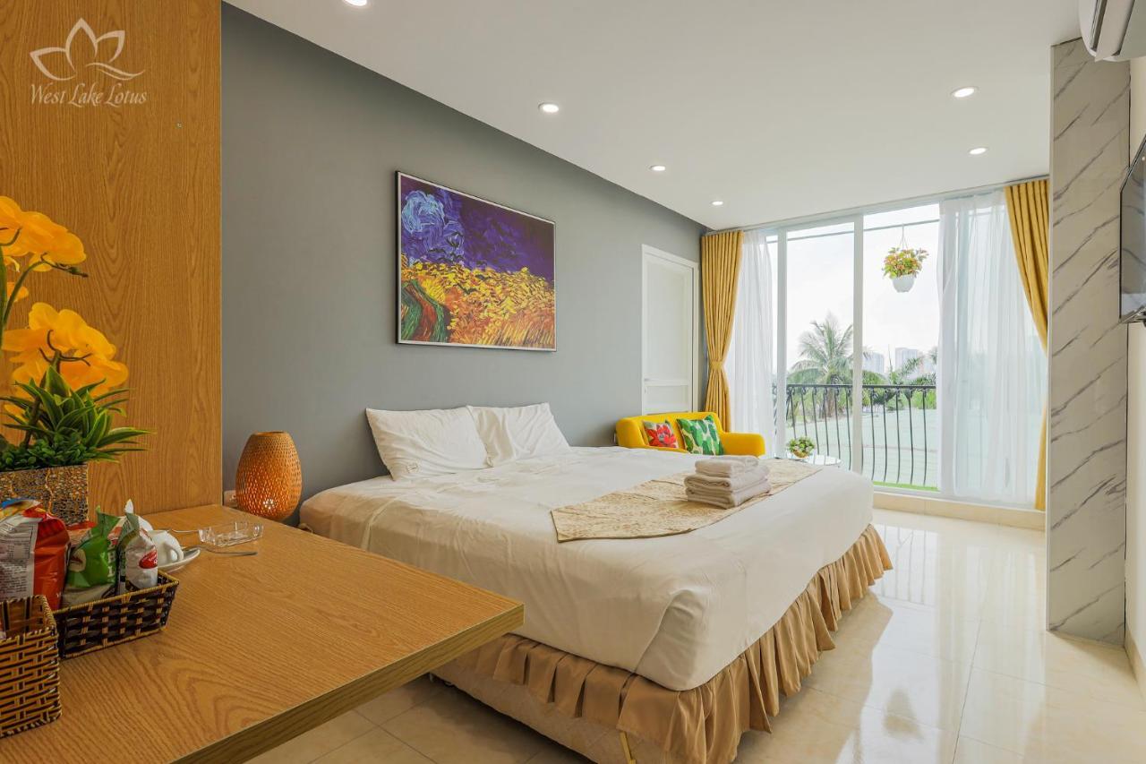 The Lakeview - West Lake Lotus Apartments Hanoï Extérieur photo