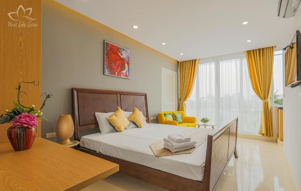 The Lakeview - West Lake Lotus Apartments Hanoï Extérieur photo