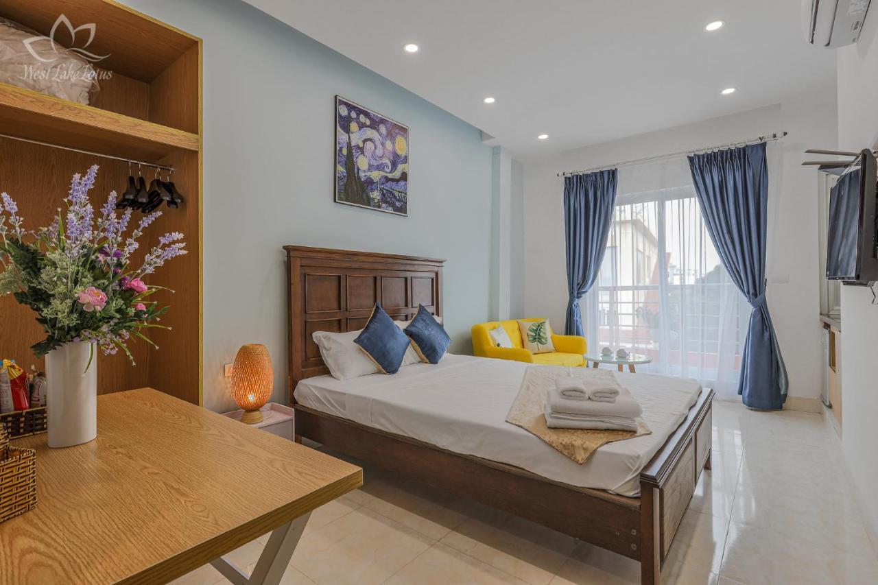 The Lakeview - West Lake Lotus Apartments Hanoï Extérieur photo