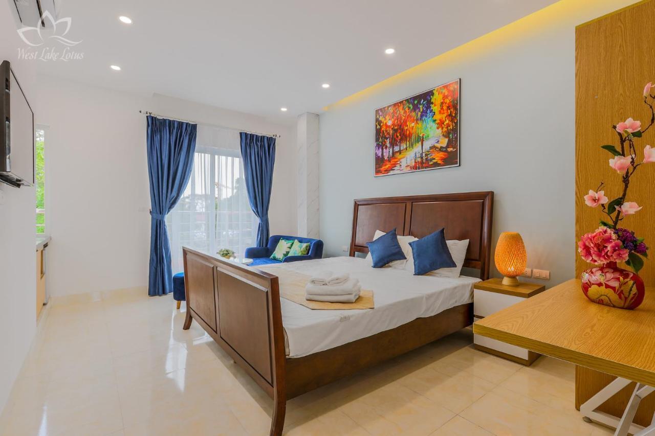 The Lakeview - West Lake Lotus Apartments Hanoï Extérieur photo